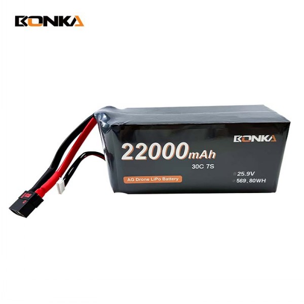 BONKA 22000mAh 30C 7S AG Drone Battery